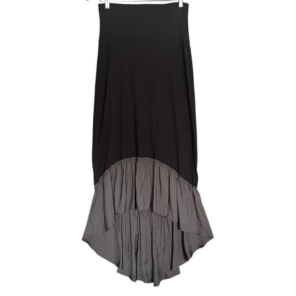 Express High Low Maxi Skirt Womens XS Boho Hippie Mermaid Fairy Ruffled Stretch